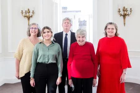 The Dollery family at the inaugural Forum Sir Colin Dollery Lecture